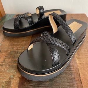 COPY - Camilla leather platform sandals